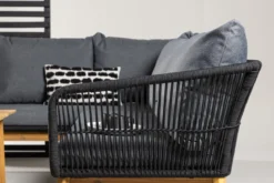 Garten Lounge Set Renavo – 2 teiliges Set aus Akazie & Polyester