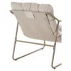 Garten Lounge Set Sandira – mit Stahlgestell in Sand und dicken Sitzpolstern