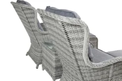 Garten Loungeset Tarell – 3-teiliges Set mit Sesseln & Tisch