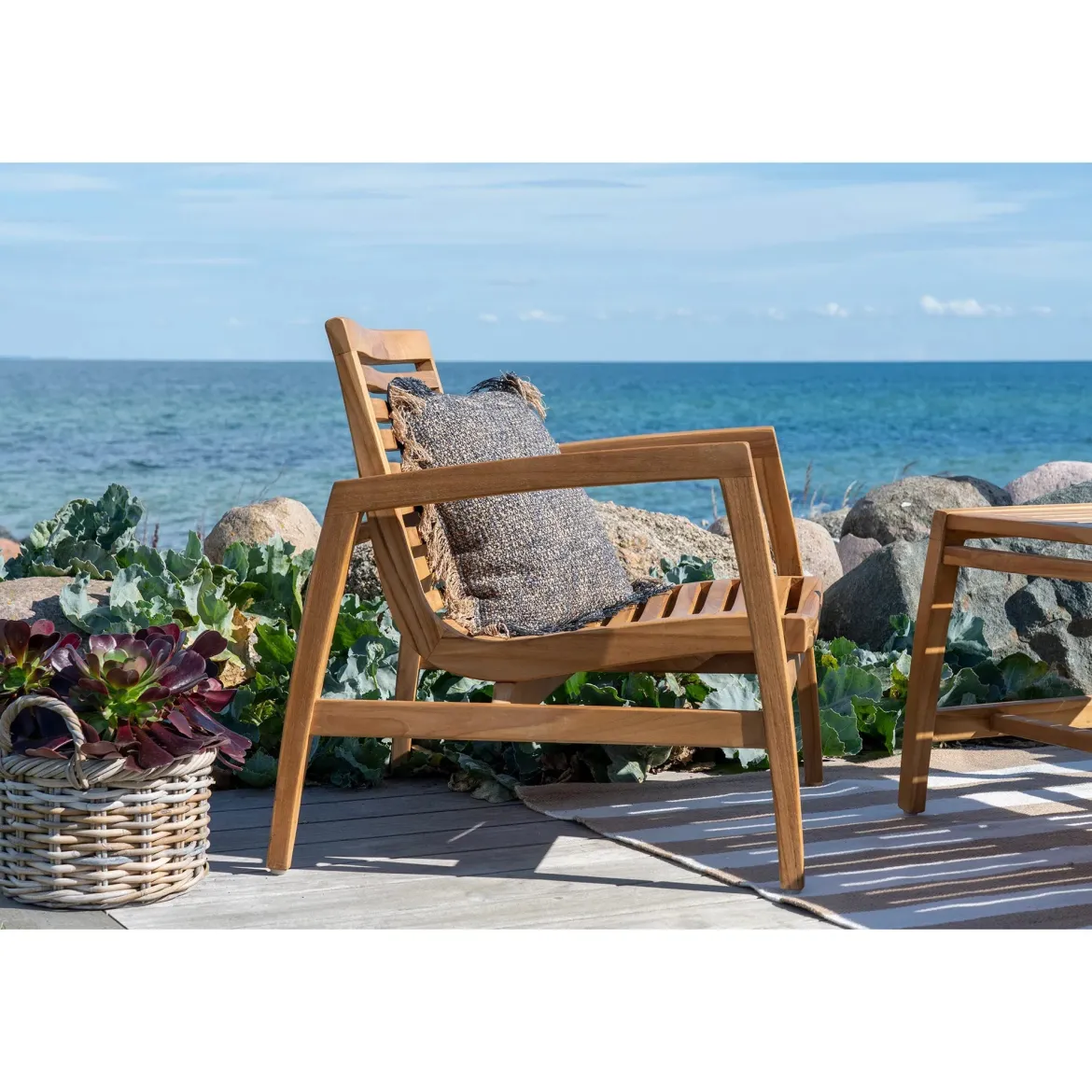 Garten Lounge Set Valencia aus Teakholz