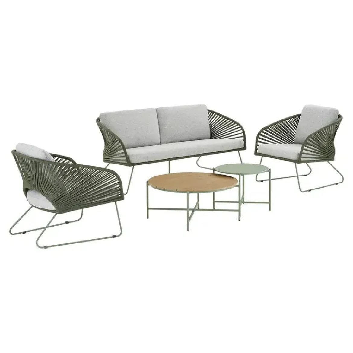 Garten Lounge Set Veleno - Aluminium Gestell