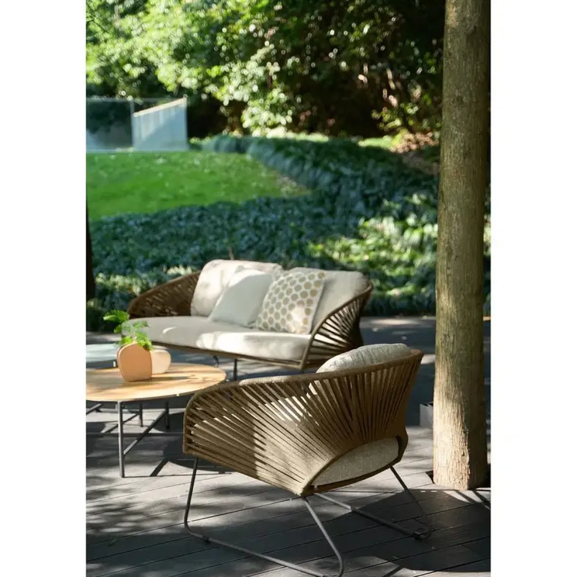 Garten Lounge Set Veleno - Aluminium Gestell
