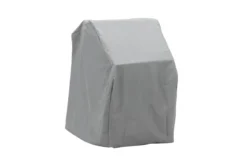 Garten Möbelabdeckung Orvin - aus grauem Polyester