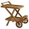 Garten Servierwagen Selvina - stilvoll und praktisch aus Teakholz