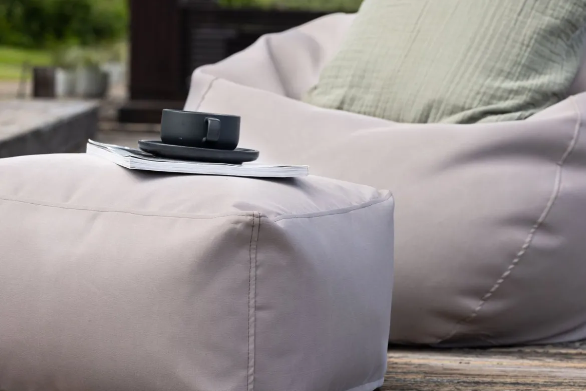 Garten Sitzsack Lago - aus Polyester in Beige