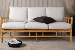 Gartensofa Sofia - Dreisitzer aus Bambus