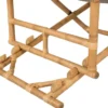 Garten Sonnenliege Coco - aus Rattan und Textilene in Naturoptik