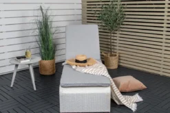 Garten Sonnenliege Irina - aus Rattan