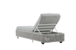 Garten Sonnenliege Mila - aus Polyester/Metall
