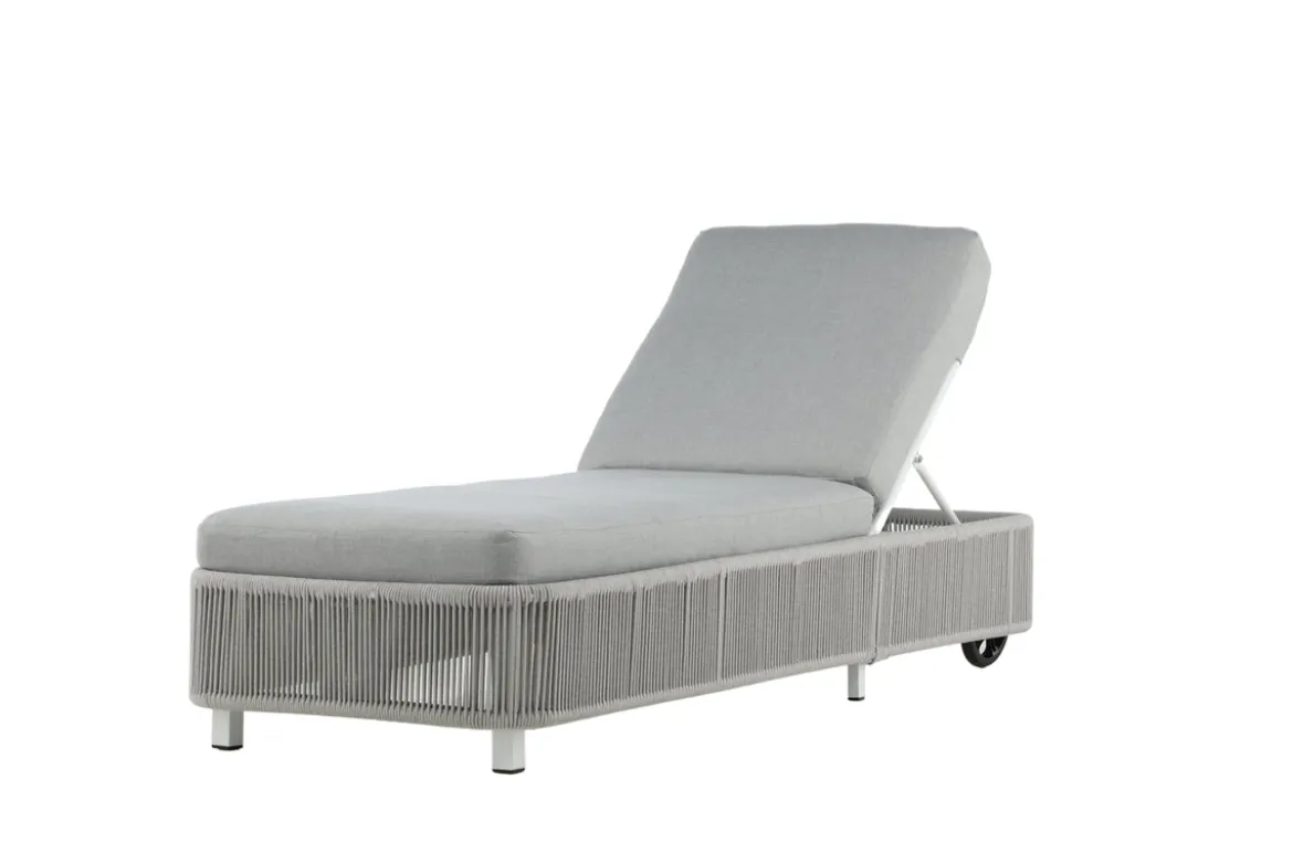 Garten Sonnenliege Mila - aus Polyester/Metall