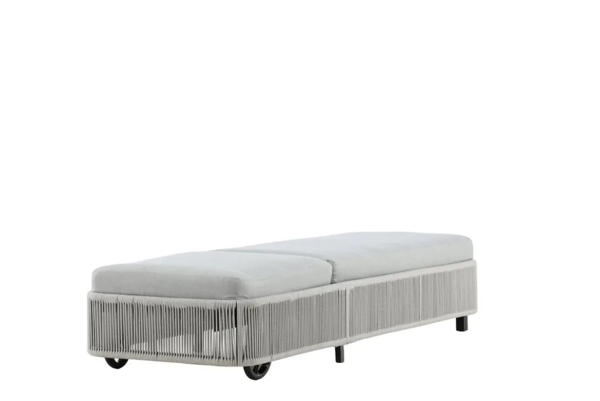 Garten Sonnenliege Mila - aus Polyester/Metall