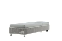 Garten Sonnenliege Mila - aus Polyester/Metall