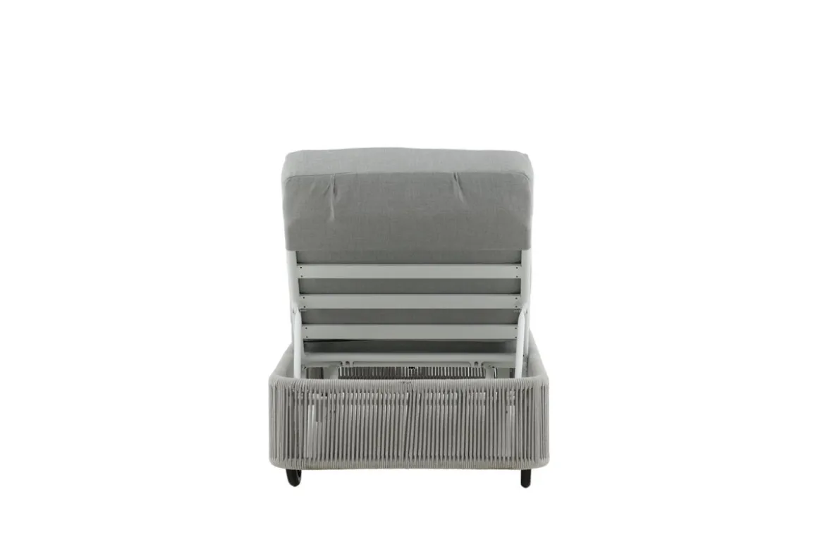 Garten Sonnenliege Mila - aus Polyester/Metall