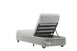 Garten Sonnenliege Mila - aus Polyester/Metall