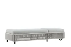 Garten Sonnenliege Mila - aus Polyester/Metall