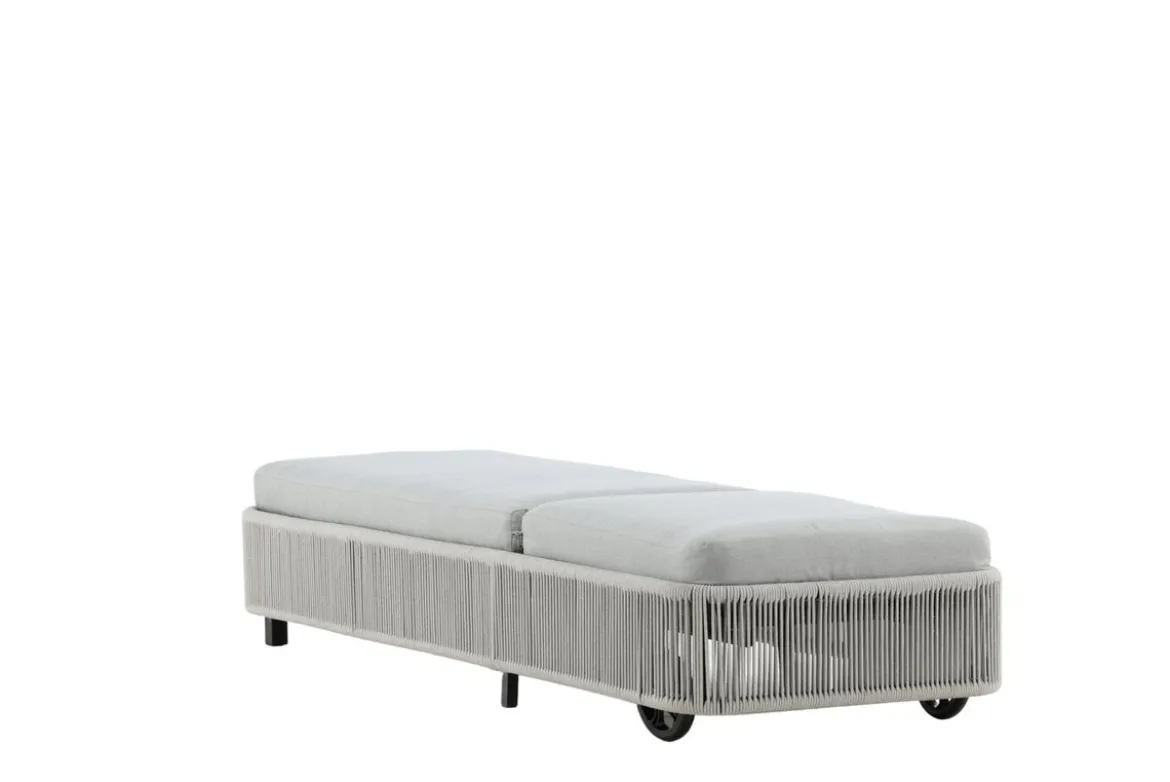 Garten Sonnenliege Mila - aus Polyester/Metall