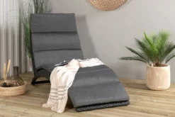 Garten Sonnenliege Queen - aus synthetischem Rattan inkl. Kissen