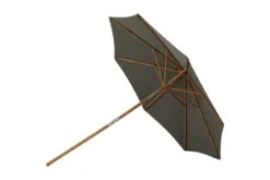 Garten Sonnenschirm Boho – Ø270 cm in wahlweise Schwarz oder Grau