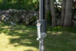 Garten Sonnenschirm Palma – Ø270 cm verfügbar in Weiß, Schwarz, Grau und Blau