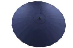 Garten Sonnenschirm Palma – Ø270 cm verfügbar in Weiß, Schwarz, Grau und Blau