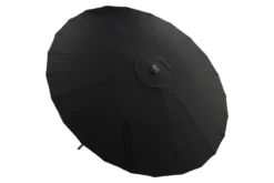 Garten Sonnenschirm Palma – Ø270 cm verfügbar in Weiß, Schwarz, Grau und Blau