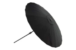Garten Sonnenschirm Palma – Ø270 cm verfügbar in Weiß, Schwarz, Grau und Blau