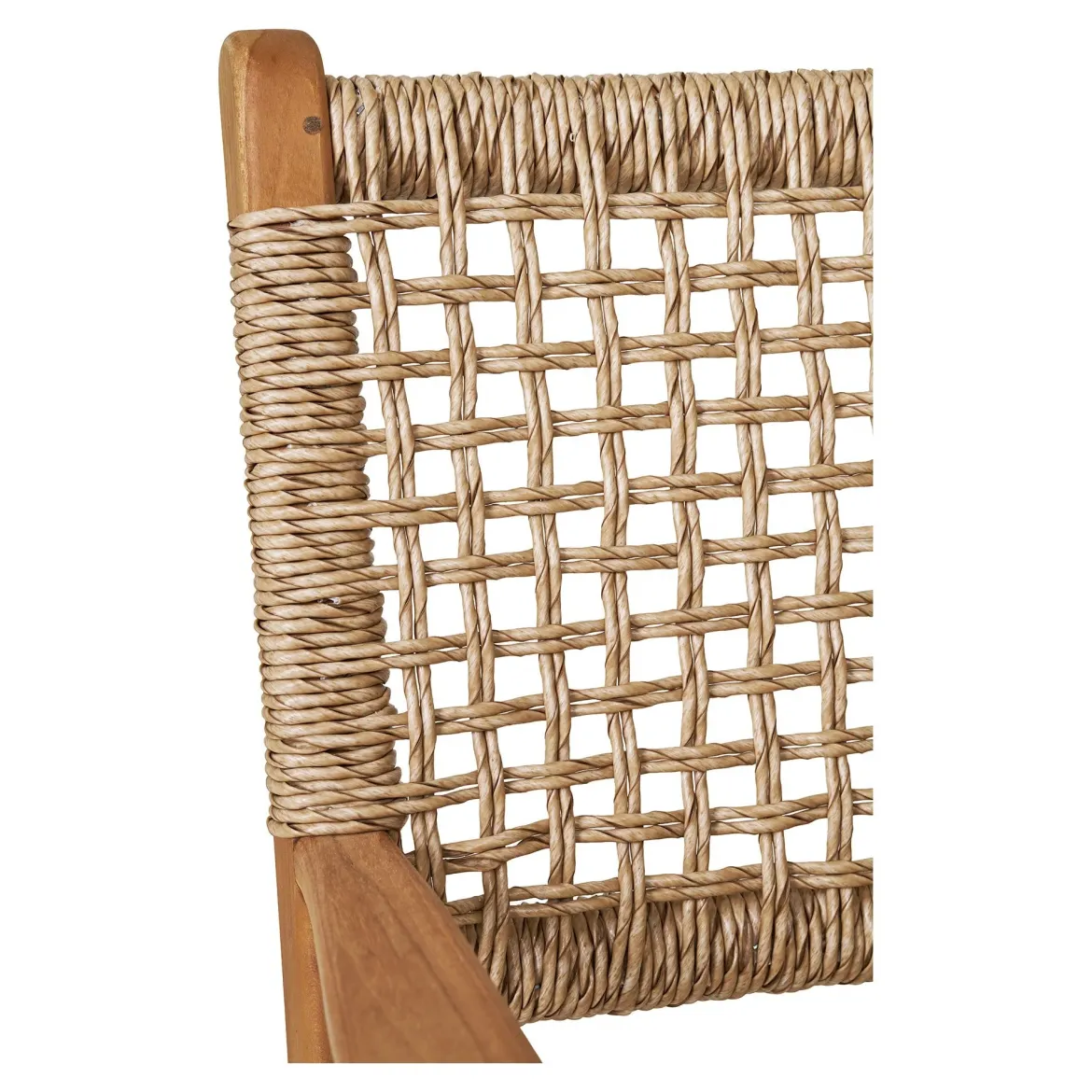 Gartenstuhl Capri mit Armlehne aus Teakholz