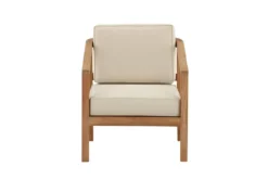 Garten Stuhlkissen Africa - aus Polyester in Beige
