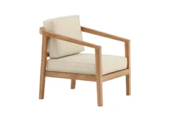 Garten Stuhlkissen Africa - aus Polyester in Beige
