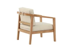 Garten Stuhlkissen Africa - aus Polyester in Beige