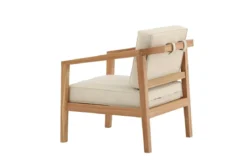 Garten Stuhlkissen Africa - aus Polyester in Beige
