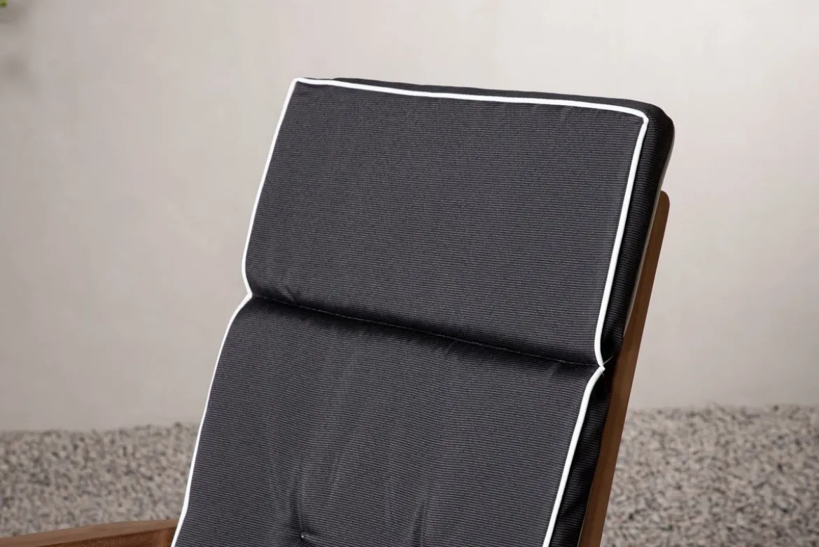 Garten Stuhlkissen Cosy - aus Polyester Grau