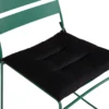 Garten Stuhlkissen Milo - aus Polyester Schwarz