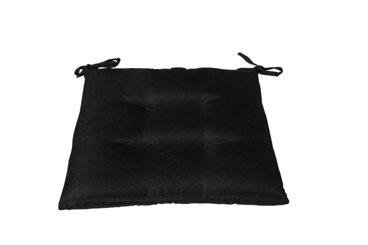 Garten Stuhlkissen Milo - aus Polyester Schwarz