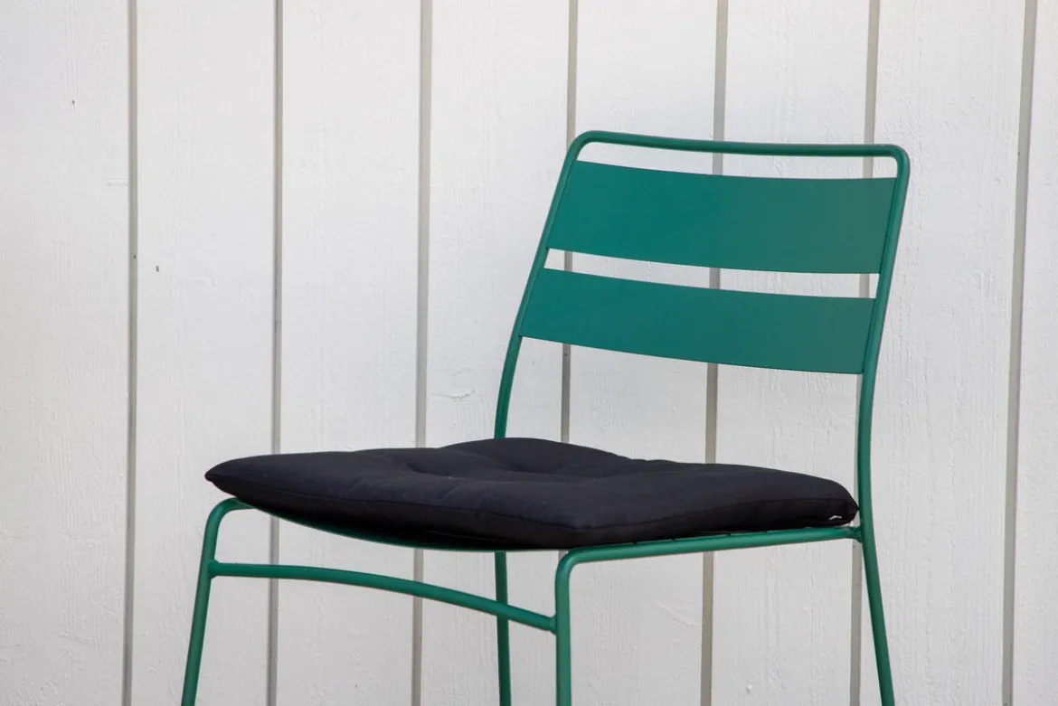 Garten Stuhlkissen Milo - aus Polyester Schwarz