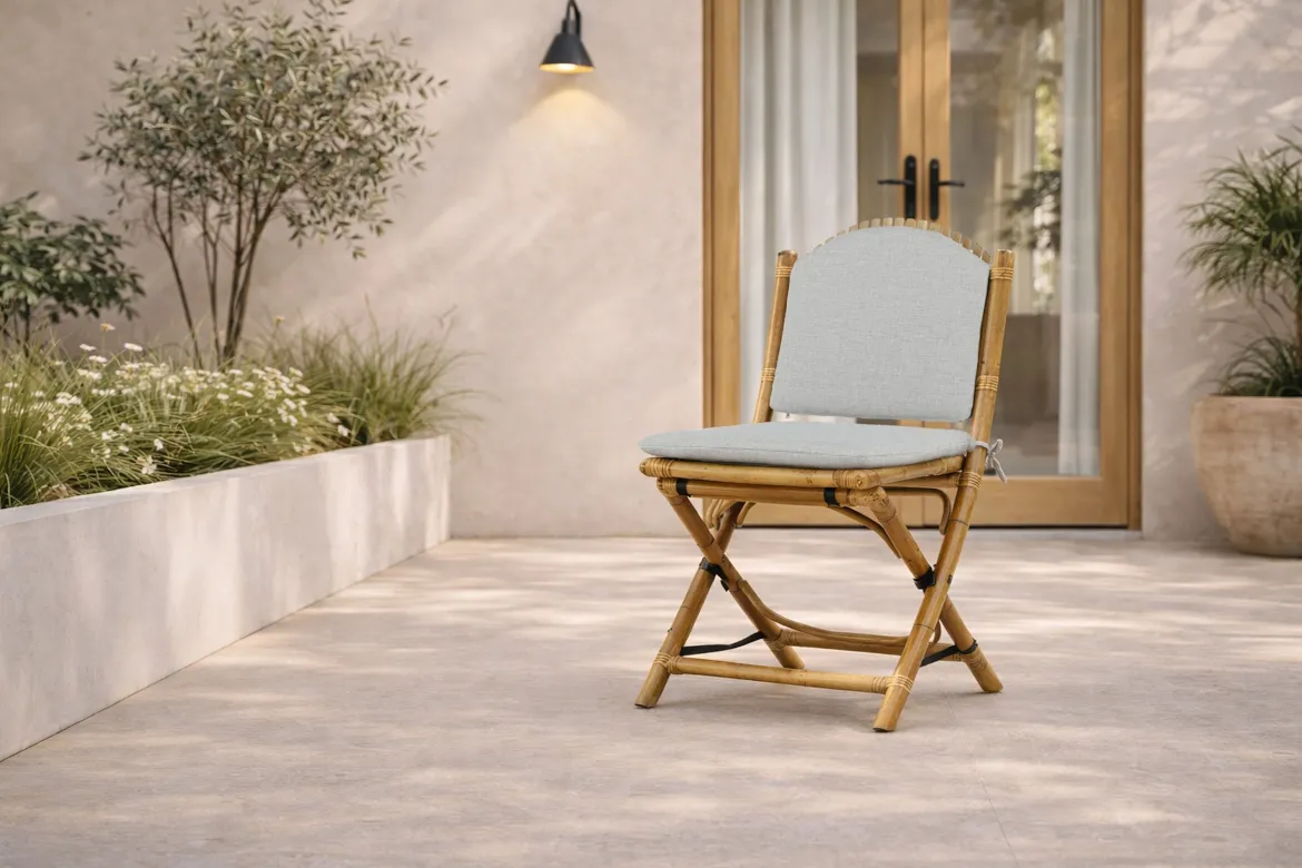 Gartenstuhl Koni - aus Rattan in Naturoptik