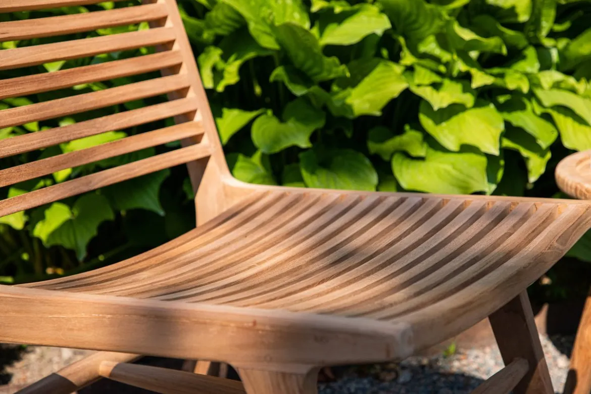 Gartenstuhl Malea - aus Teakholz in Naturoptik