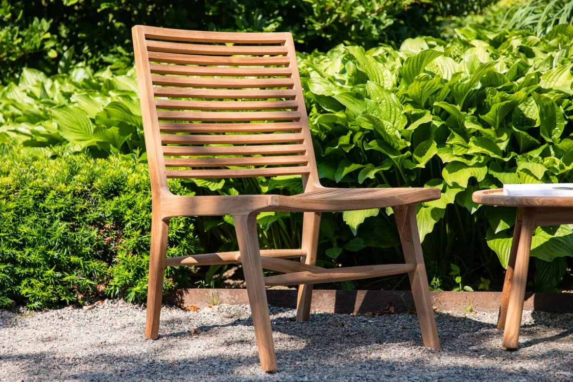 Gartenstuhl Malea - aus Teakholz in Naturoptik