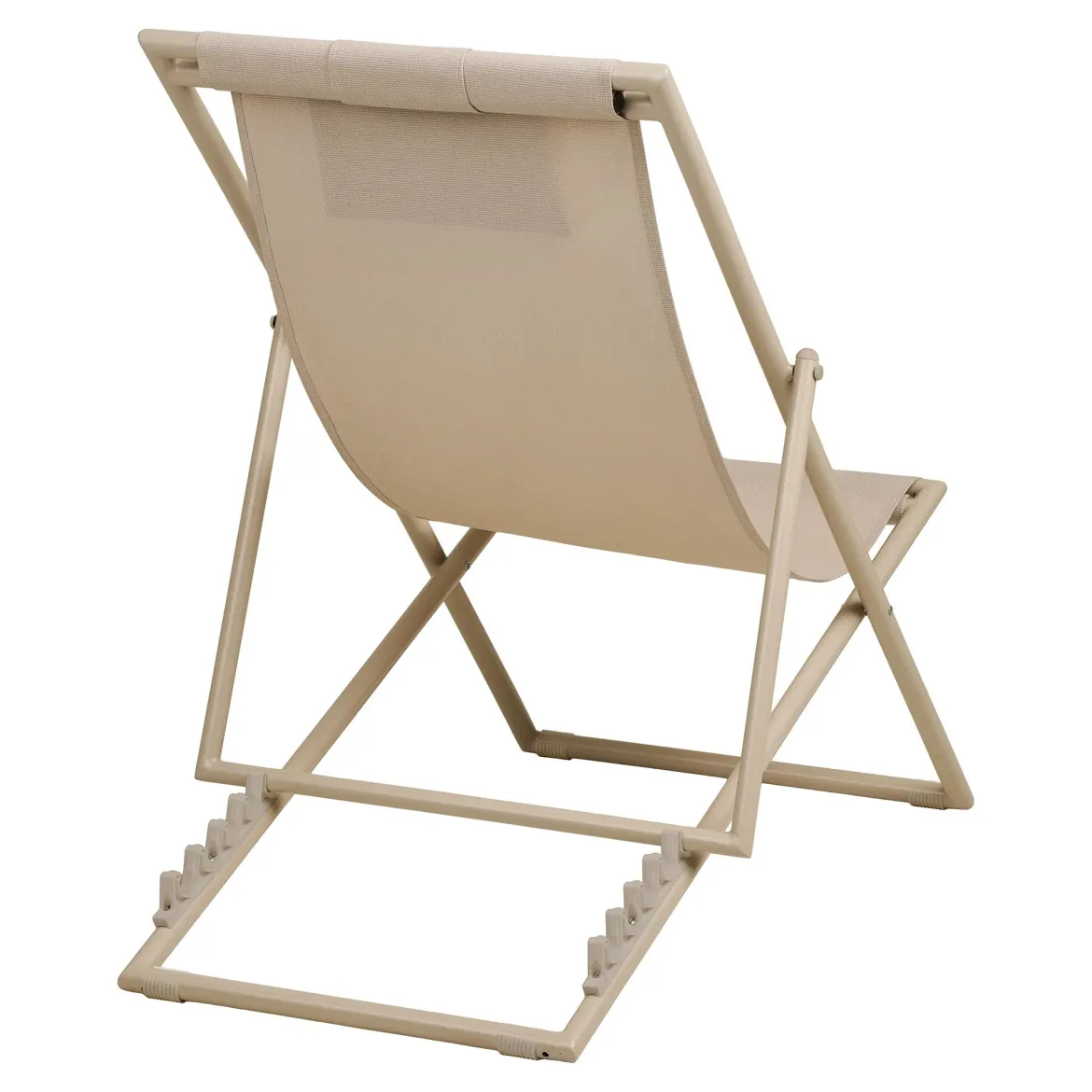 Gartenstuhl/Strandstuhl Solento – klappbar mit 4-fach verstellbarer Rückenlehne