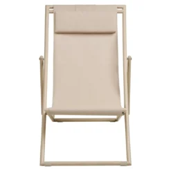 Gartenstuhl/Strandstuhl Solento – klappbar mit 4-fach verstellbarer Rückenlehne