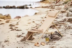 Gartenstuhl/Strandstuhl Solento – klappbar mit 4-fach verstellbarer Rückenlehne