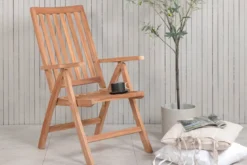 Gartenstuhl Taki - aus Teakholz in Naturoptik