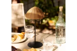 Garten Tischlampe „Kaldien“ – wetterfest für Balkon & Outdoor-Bereich