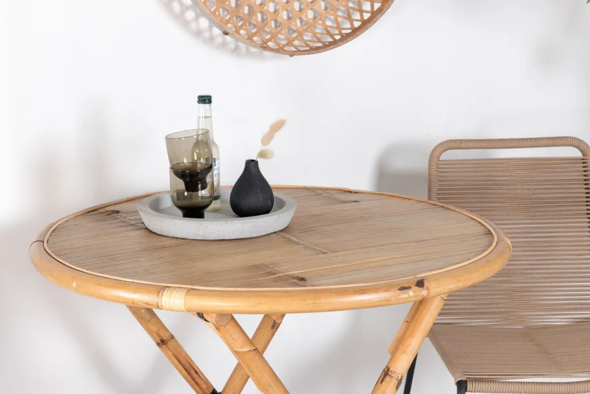 Gartentisch Manori - ein Cafétisch aus Bambus
