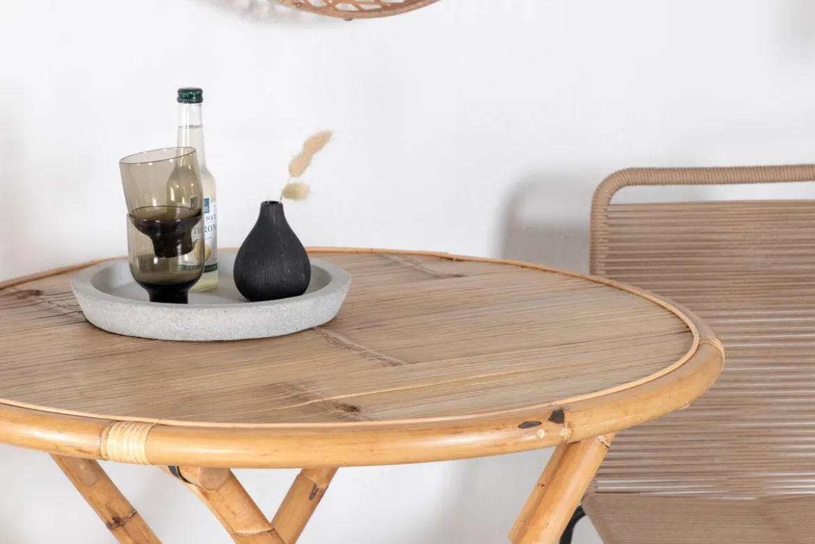 Gartentisch Manori - ein Cafétisch aus Bambus