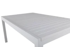 Gartentisch Nohani - ausziehbarer Esstisch gefertigt aus robustem Aluminium