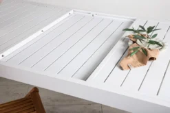 Gartentisch Nohani - ausziehbarer Esstisch gefertigt aus robustem Aluminium