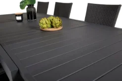 Gartentisch Nohani - ausziehbarer Esstisch gefertigt aus robustem Aluminium