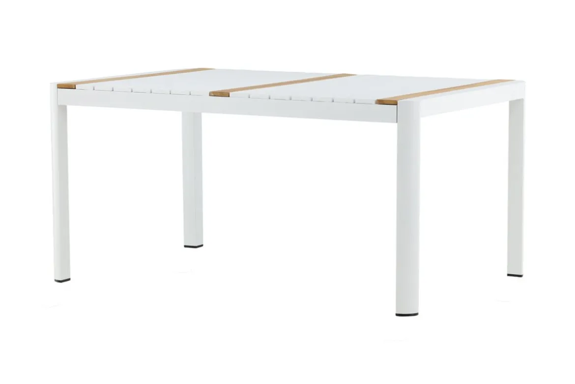 Gartentisch Nuru - Teakholz und Aluminium für Stabilität und Langlebigkeit