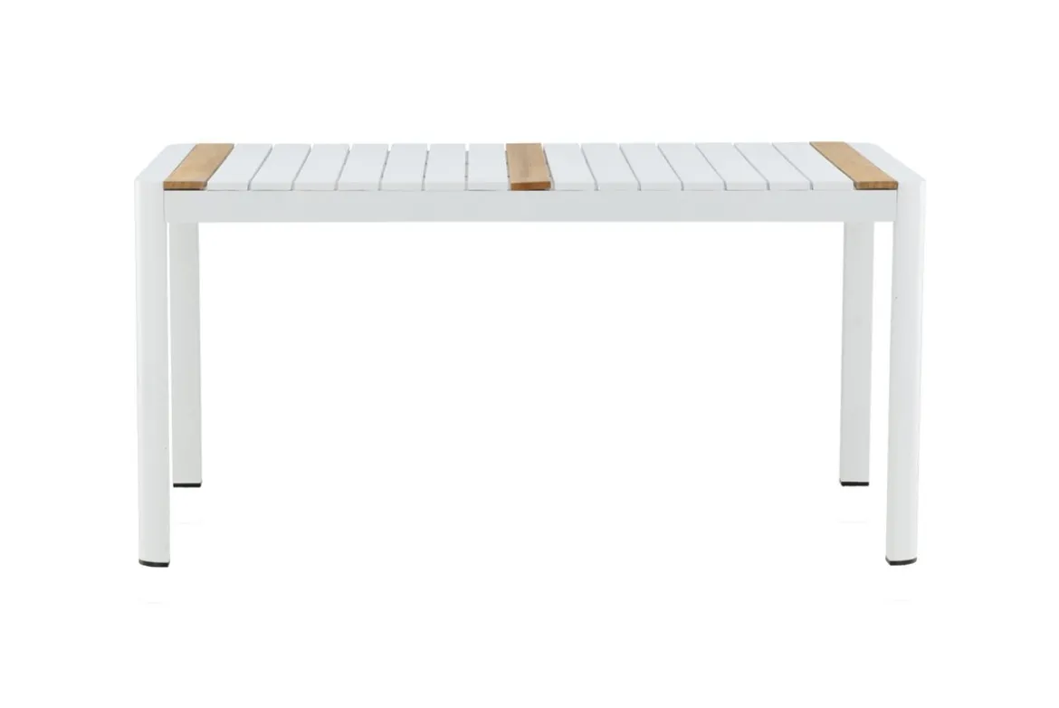 Gartentisch Nuru - Teakholz und Aluminium für Stabilität und Langlebigkeit